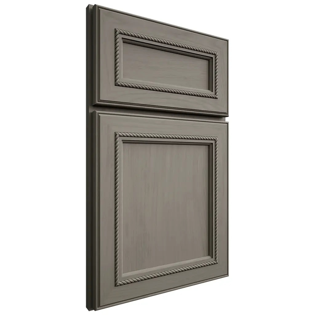 Shiloh Cabinetry Full Overlay Shelby Alder Plain Cut Thyme Door