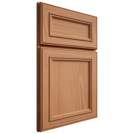 Shiloh Cabinetry Full Overlay Shelby Cherry Plain Cut Natural Door