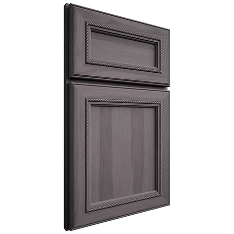 Shiloh Cabinetry Full Overlay Shelby Hickory Plain Cut Cadet Door