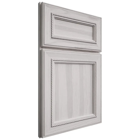 Shiloh Cabinetry Full Overlay Shelby Hickory Plain Cut Cotton Door