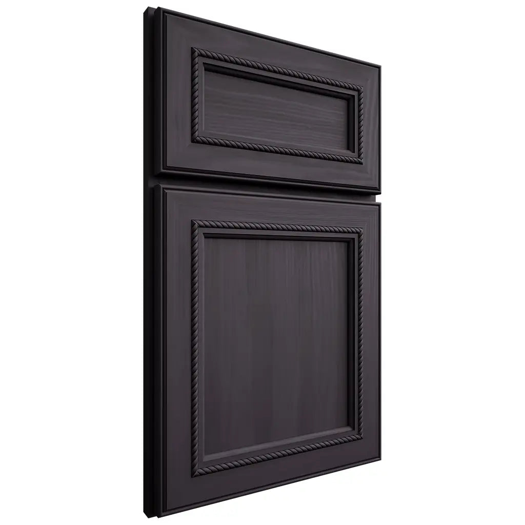 Shiloh Cabinetry Full Overlay Shelby Hickory Plain Cut Harbor Door