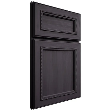 Shiloh Cabinetry Full Overlay Shelby Hickory Plain Cut Harbor Door