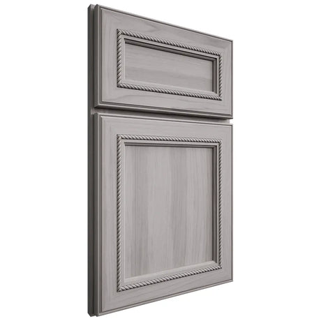 Shiloh Cabinetry Full Overlay Shelby Hickory Plain Cut Stratus Door