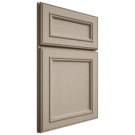 Shiloh Cabinetry Full Overlay Shelby Maple Plain Cut Pebble Door