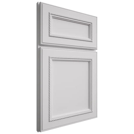 Shiloh Cabinetry Full Overlay Shelby Paintable Arctic Door
