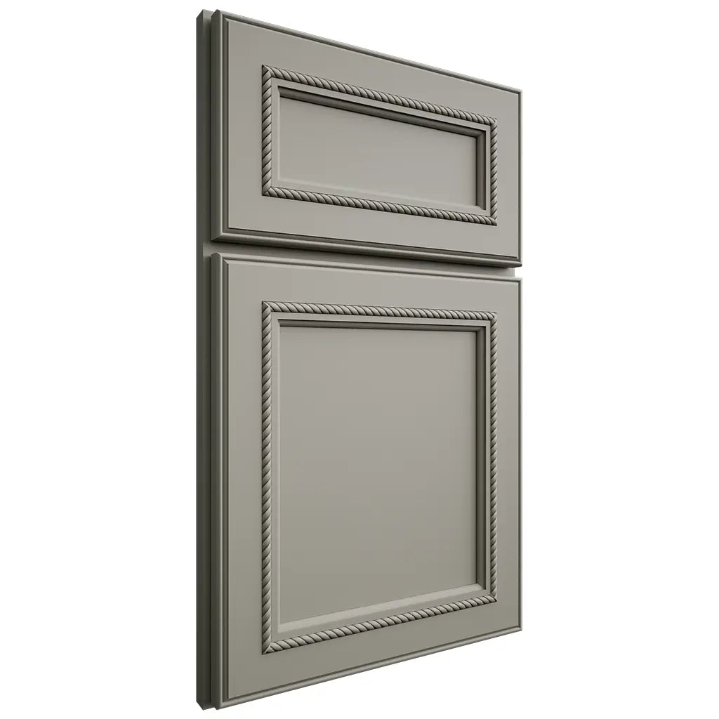 Shiloh Cabinetry Full Overlay Shelby Paintable Evergreen Fog Door