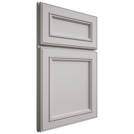 Shiloh Cabinetry Full Overlay Shelby Paintable Mindful Gray Door