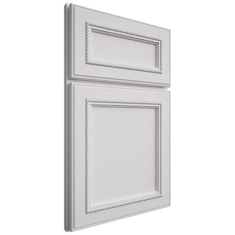Shiloh Cabinetry Full Overlay Shelby Paintable Polar Door