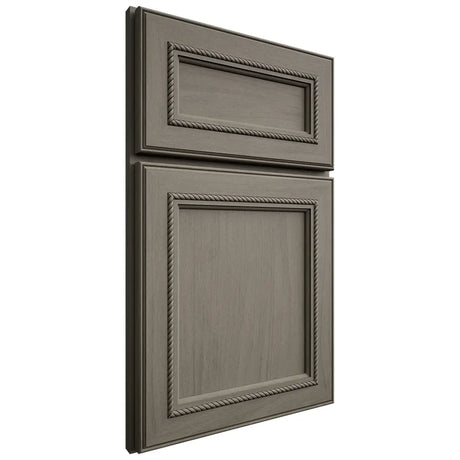 Shiloh Cabinetry Full Overlay Shelby Poplar Plain Cut Thyme Door