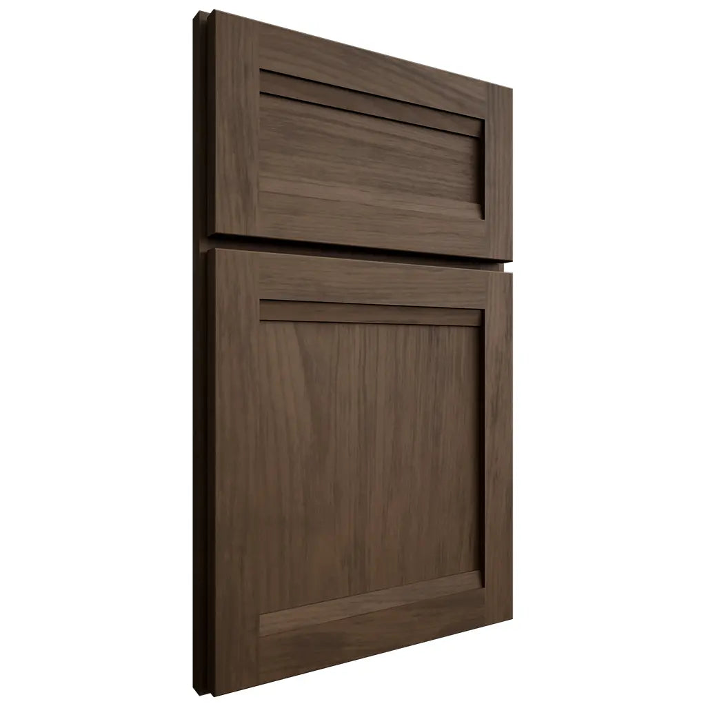 Shiloh Cabinetry Full Overlay Somerset Alder Plain Cut Caviar Door