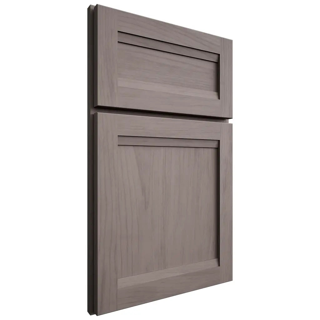 Shiloh Cabinetry Full Overlay Somerset Alder Plain Cut Stonehenge Door