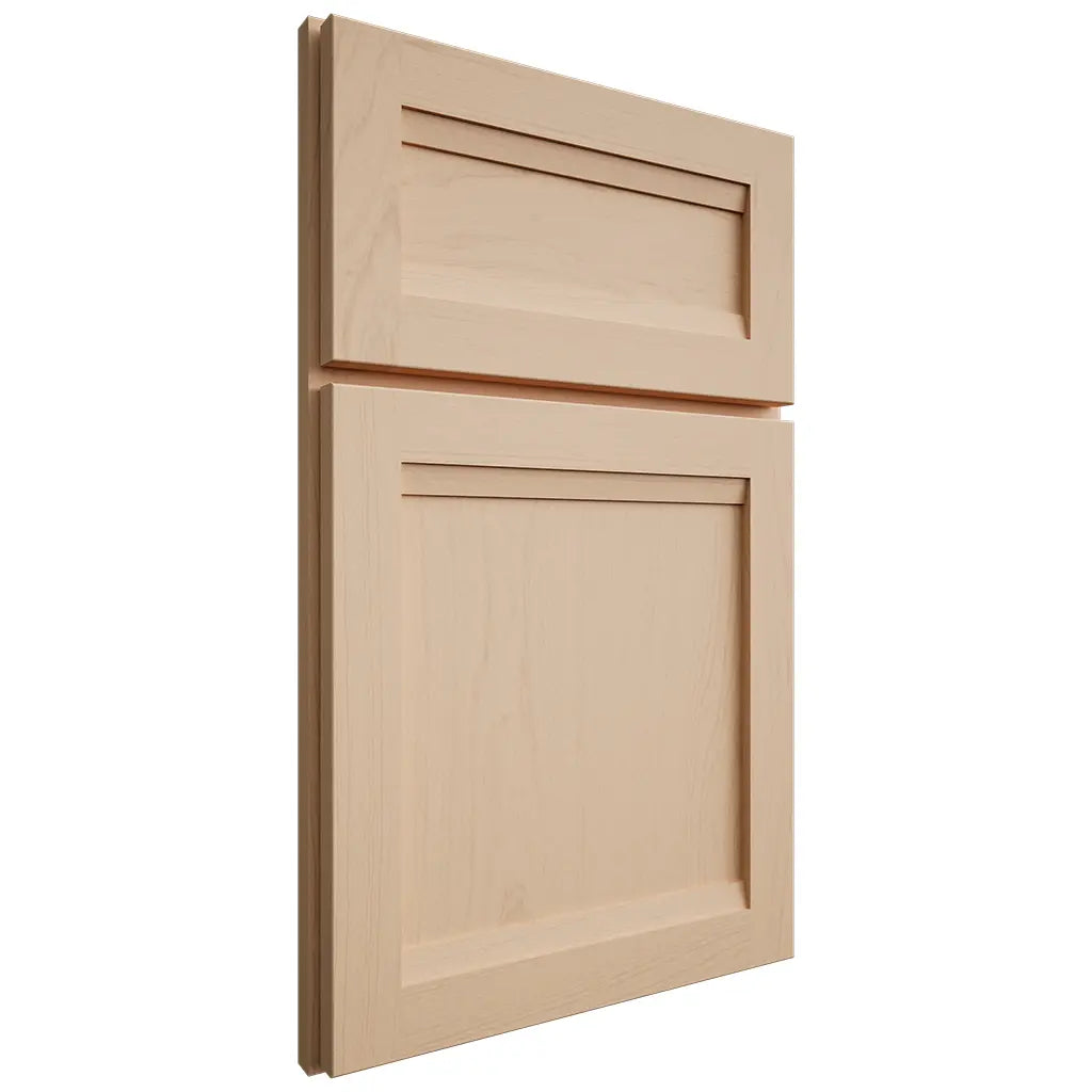 Shiloh Cabinetry Full Overlay Somerset Maple Plain Cut Natural Door