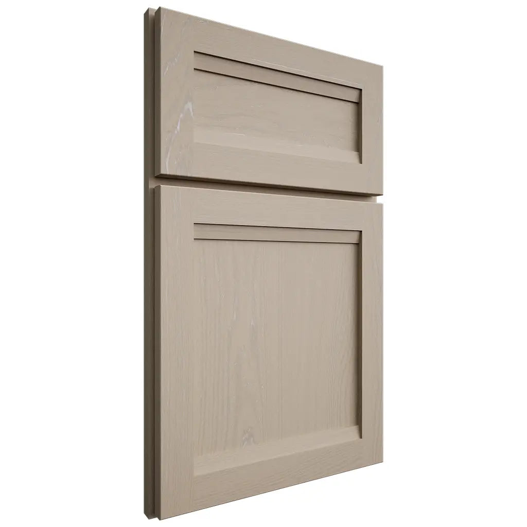 Shiloh Cabinetry Full Overlay Somerset Maple Plain Cut Pebble Door