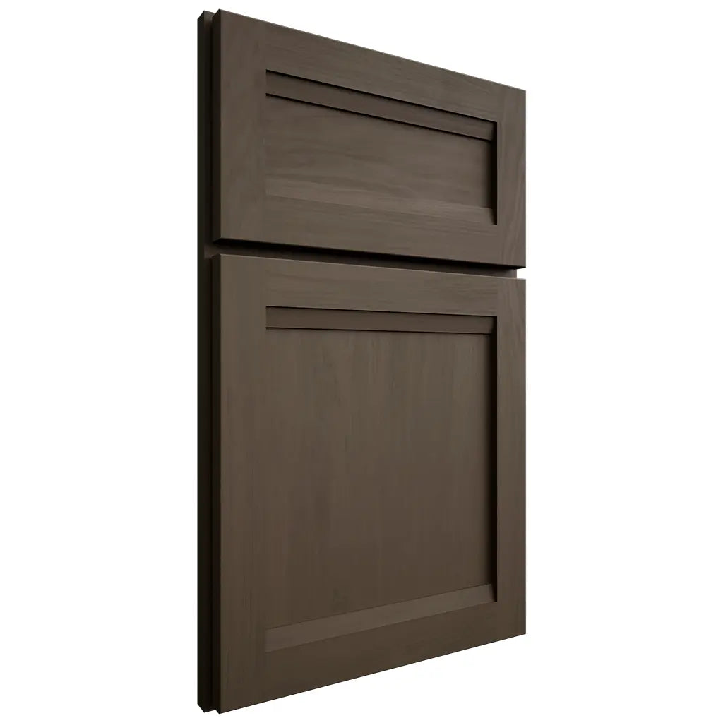 Shiloh Cabinetry Full Overlay Somerset Maple Plain Cut Perfect Brown Door