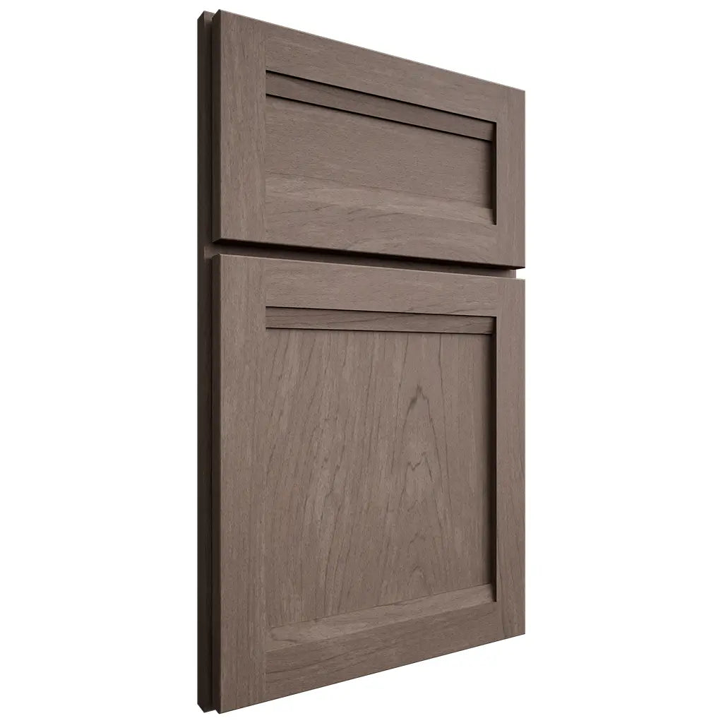 Shiloh Cabinetry Full Overlay Somerset Poplar Plain Cut River Rock Door