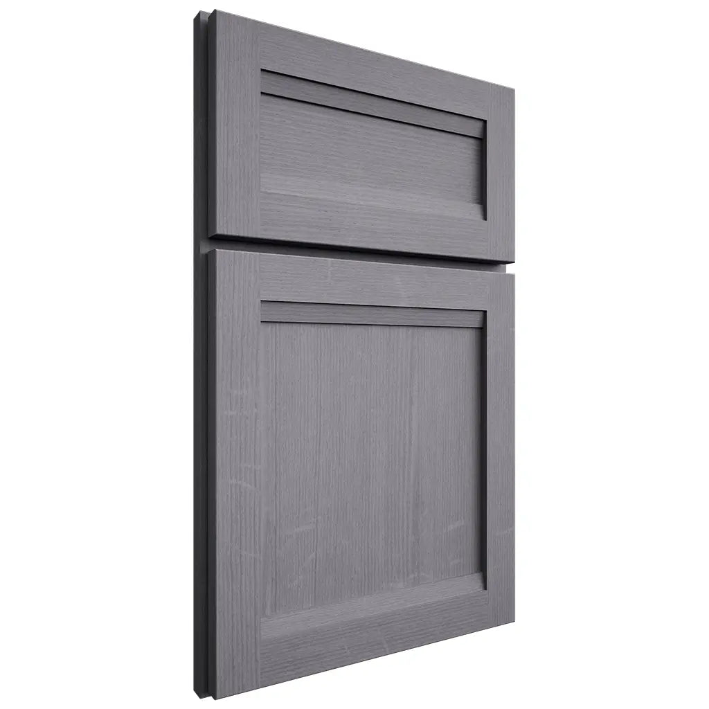 Shiloh Cabinetry Full Overlay Somerset White Oak Quarter Sawn Cadet Door