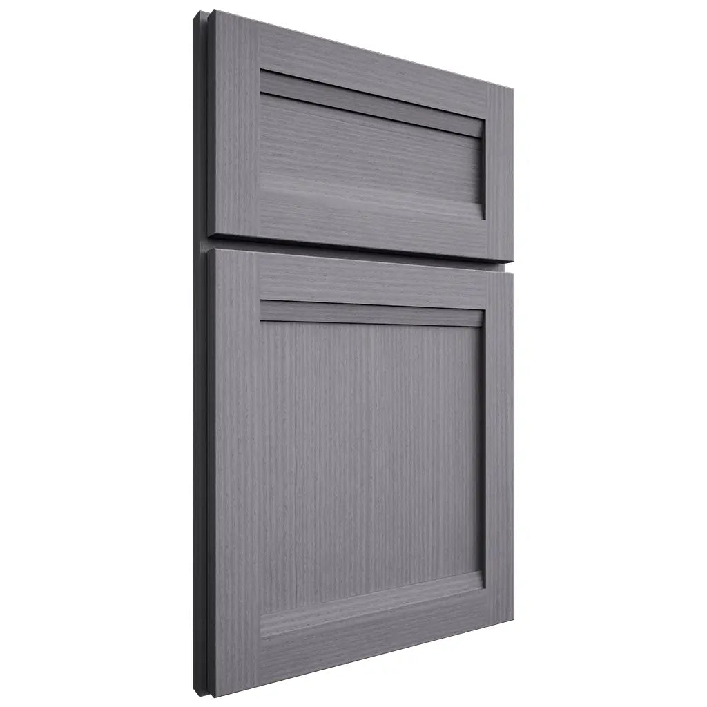 Shiloh Cabinetry Full Overlay Somerset White Oak Rift Cut Cadet Door