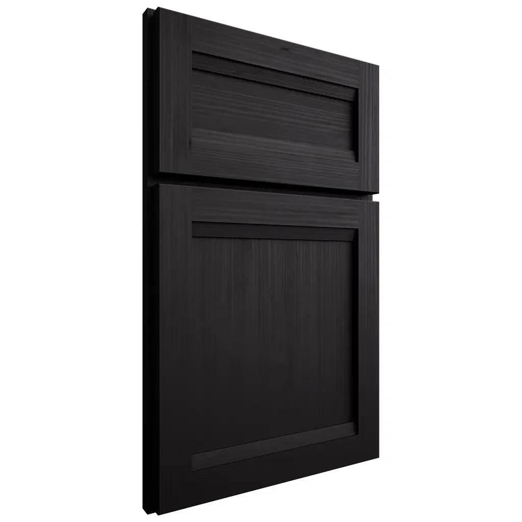 Shiloh Cabinetry Full Overlay Somerset White Oak Rift Cut Espresso Door