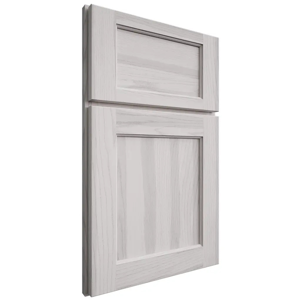 Shiloh Cabinetry Full Overlay Square Flat Hickory Plain Cut Cotton Door