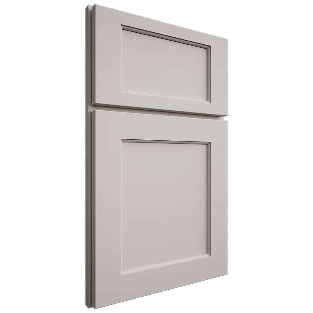 Shiloh Cabinetry Full Overlay Square Flat Paintable Amazing Gray Door