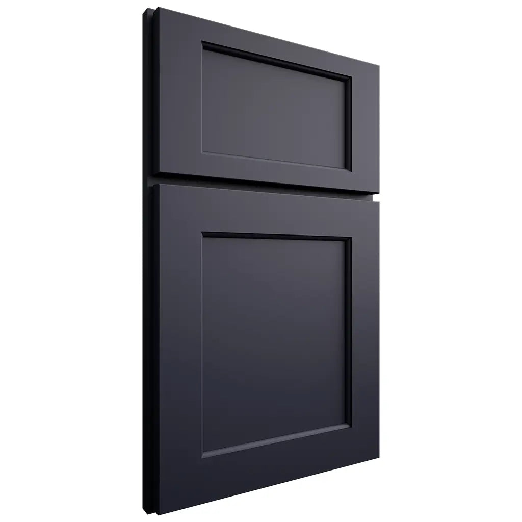 Shiloh Cabinetry Full Overlay Square Flat Paintable Hale Navy Door