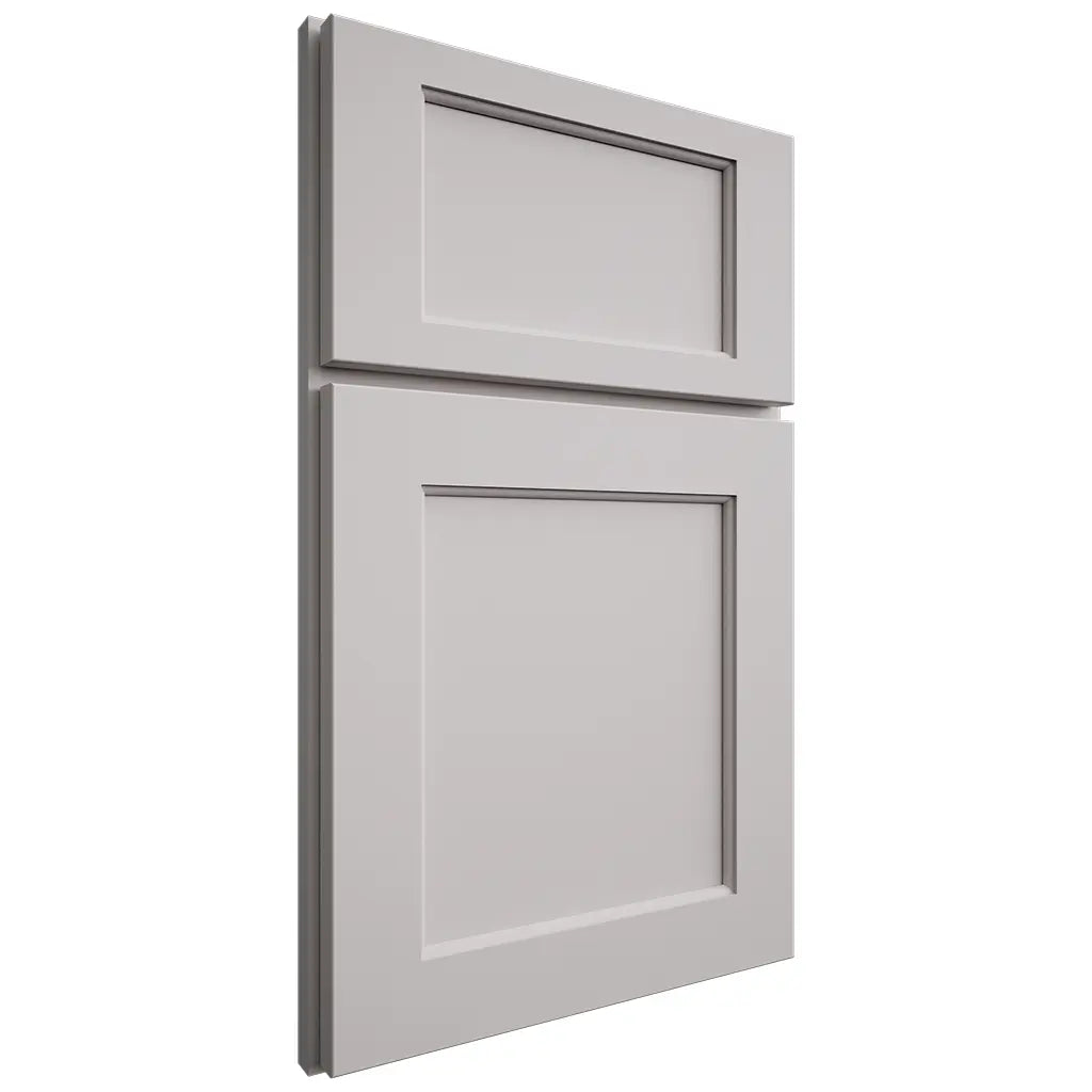 Shiloh Cabinetry Full Overlay Square Flat Paintable Light French Gray Door