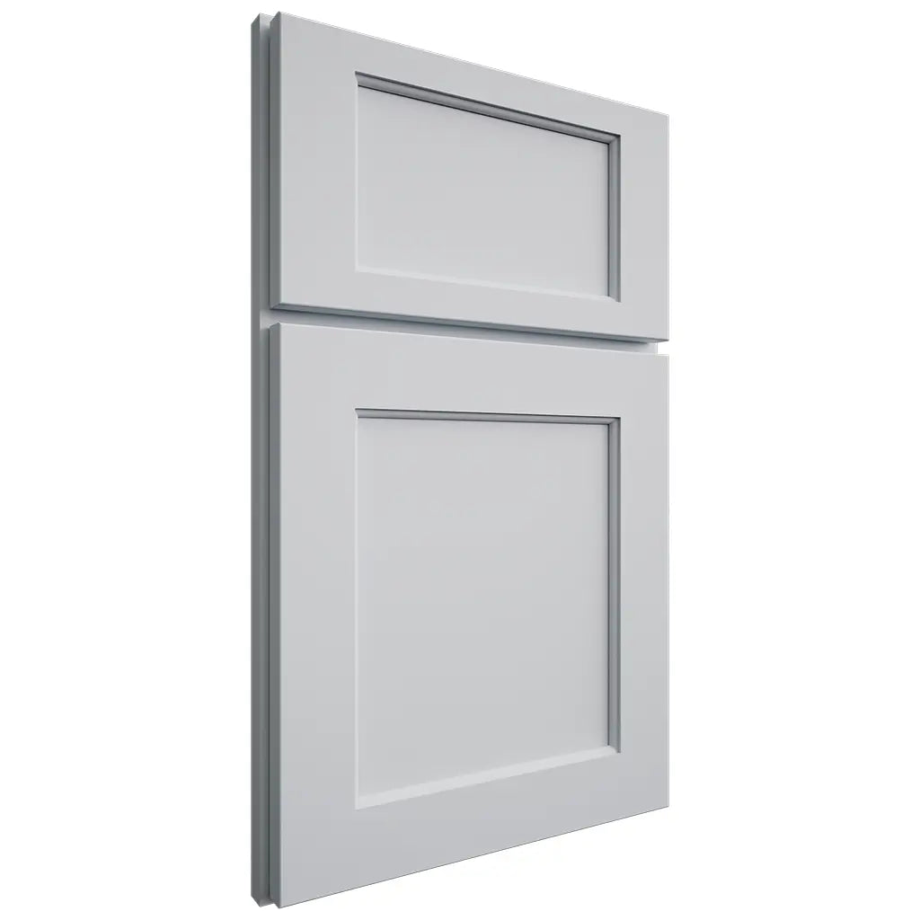 Shiloh Cabinetry Full Overlay Square Flat Paintable Niebla Azul Door