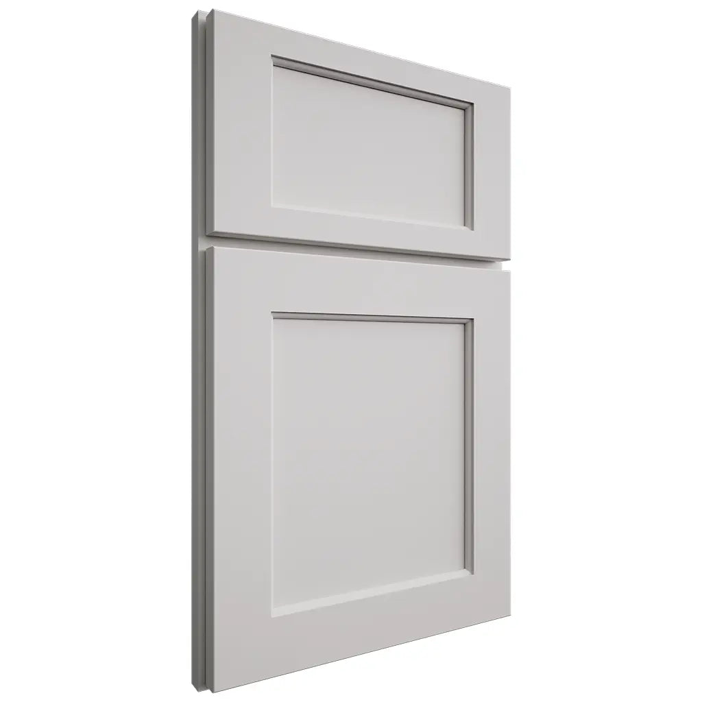 Shiloh Cabinetry Full Overlay Square Flat Paintable Repose Gray Door
