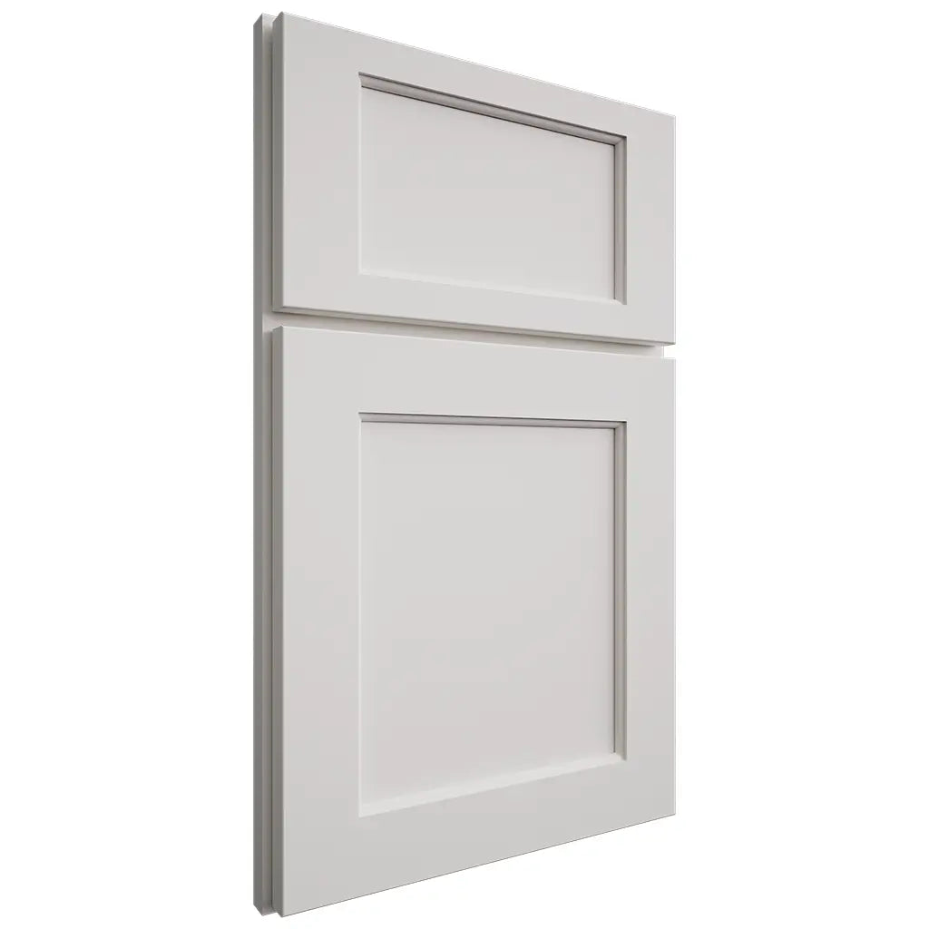Shiloh Cabinetry Full Overlay Square Flat Paintable Soft White Door
