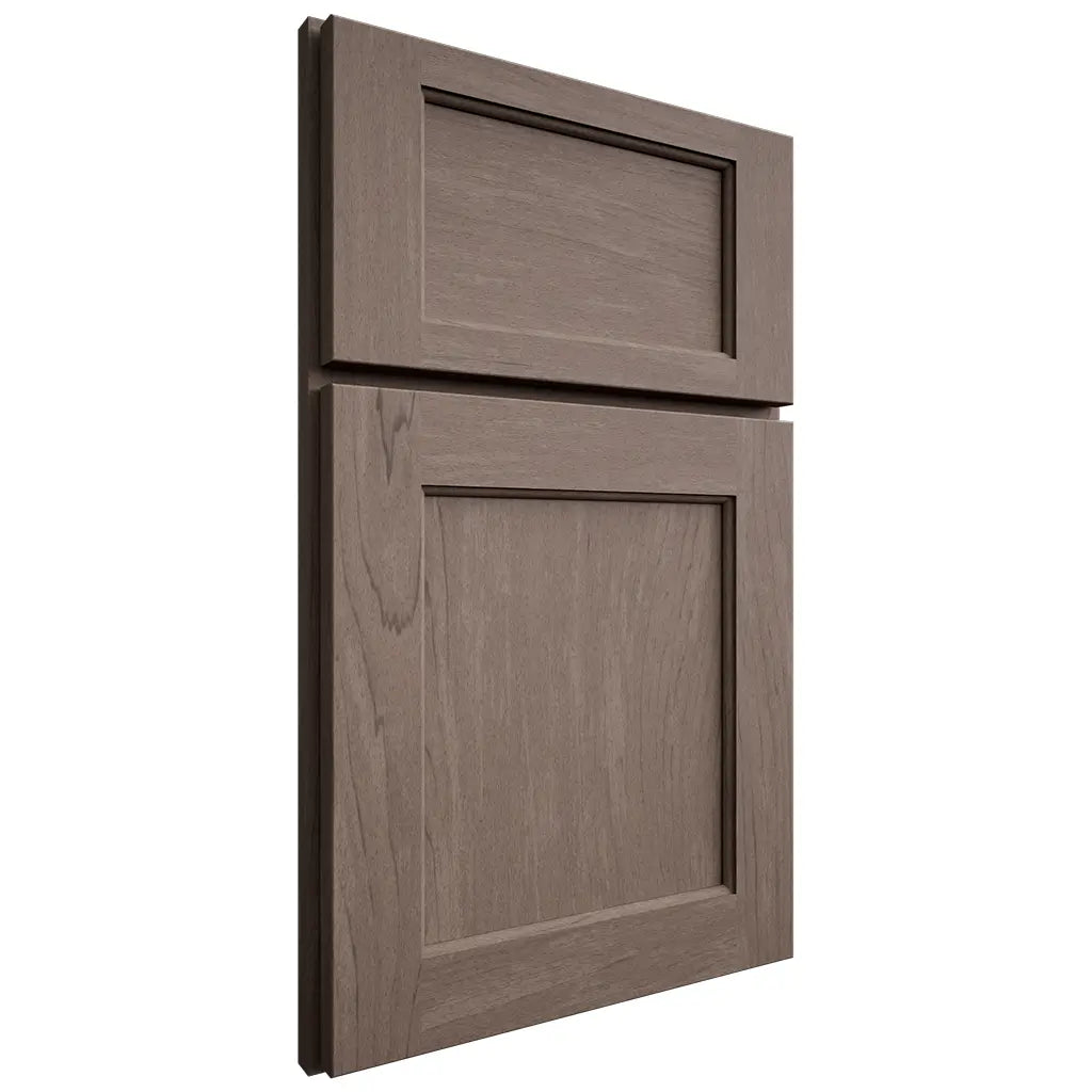 Shiloh Cabinetry Full Overlay Square Flat Poplar Plain Cut River Rock Door