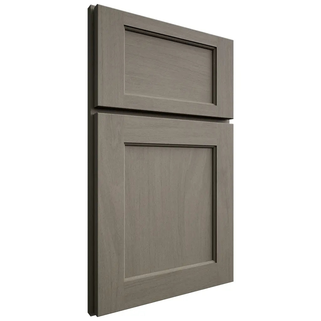 Shiloh Cabinetry Full Overlay Square Flat Poplar Plain Cut Thyme Door