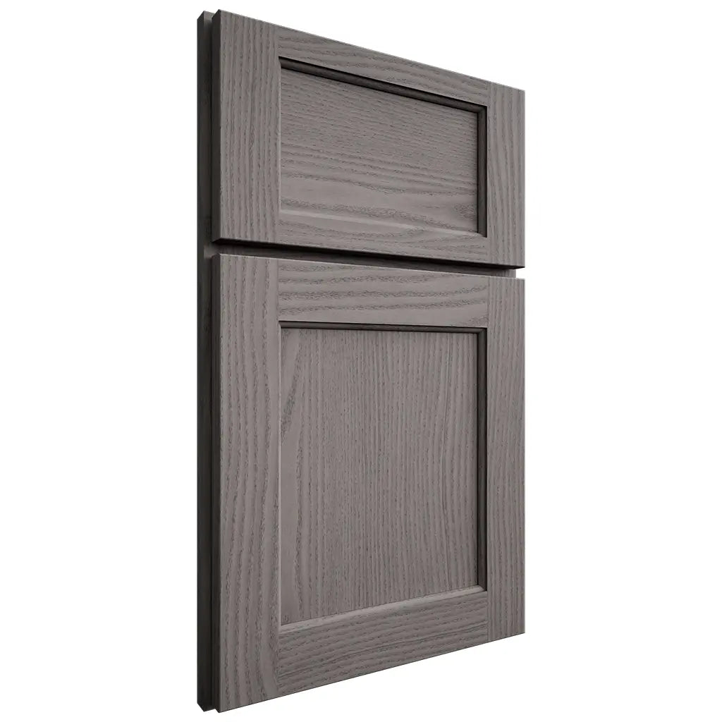 Shiloh Cabinetry Full Overlay Square Flat White Oak Plain Cut Flagstone Door