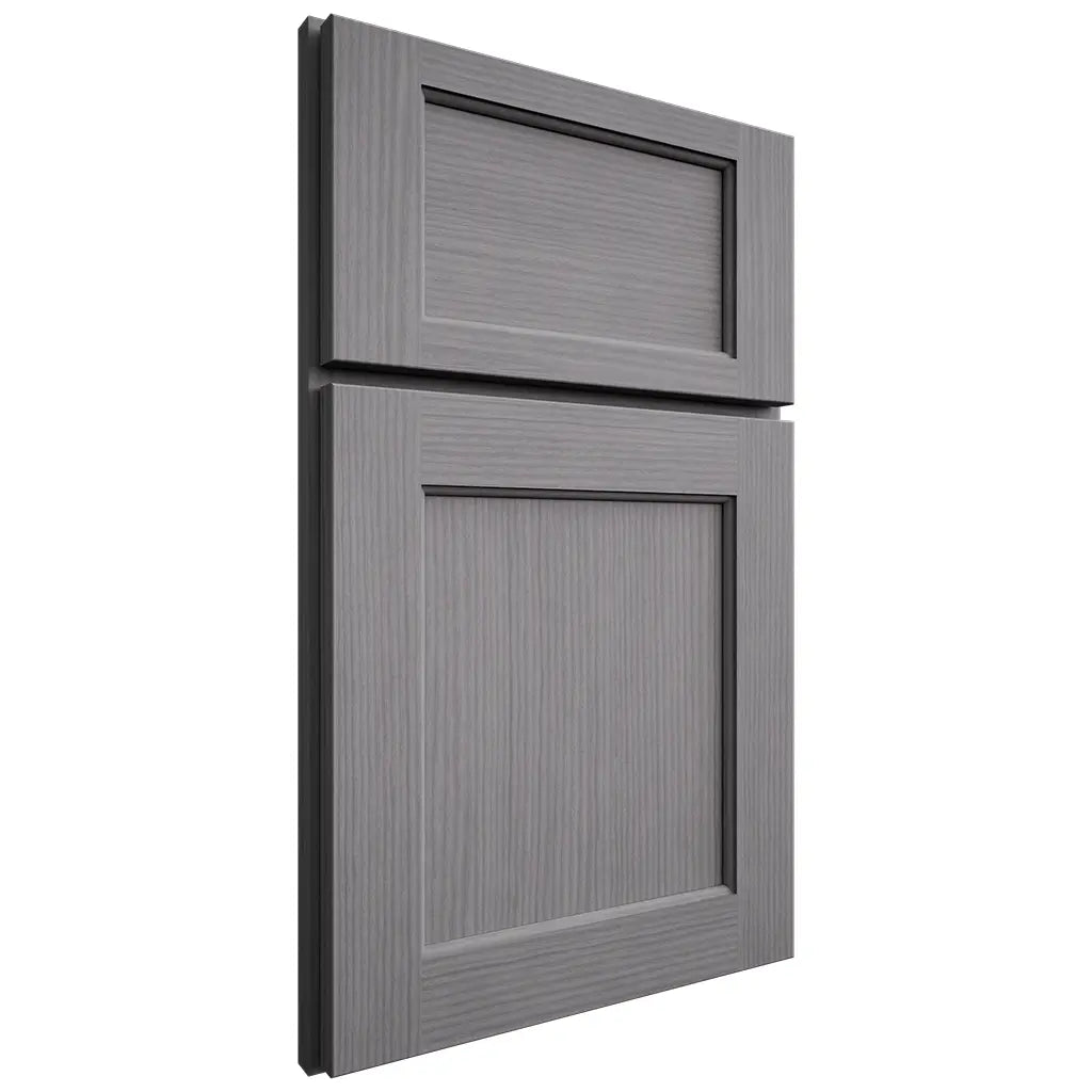 Shiloh Cabinetry Full Overlay Square Flat White Oak Rift Cut Sterling Door