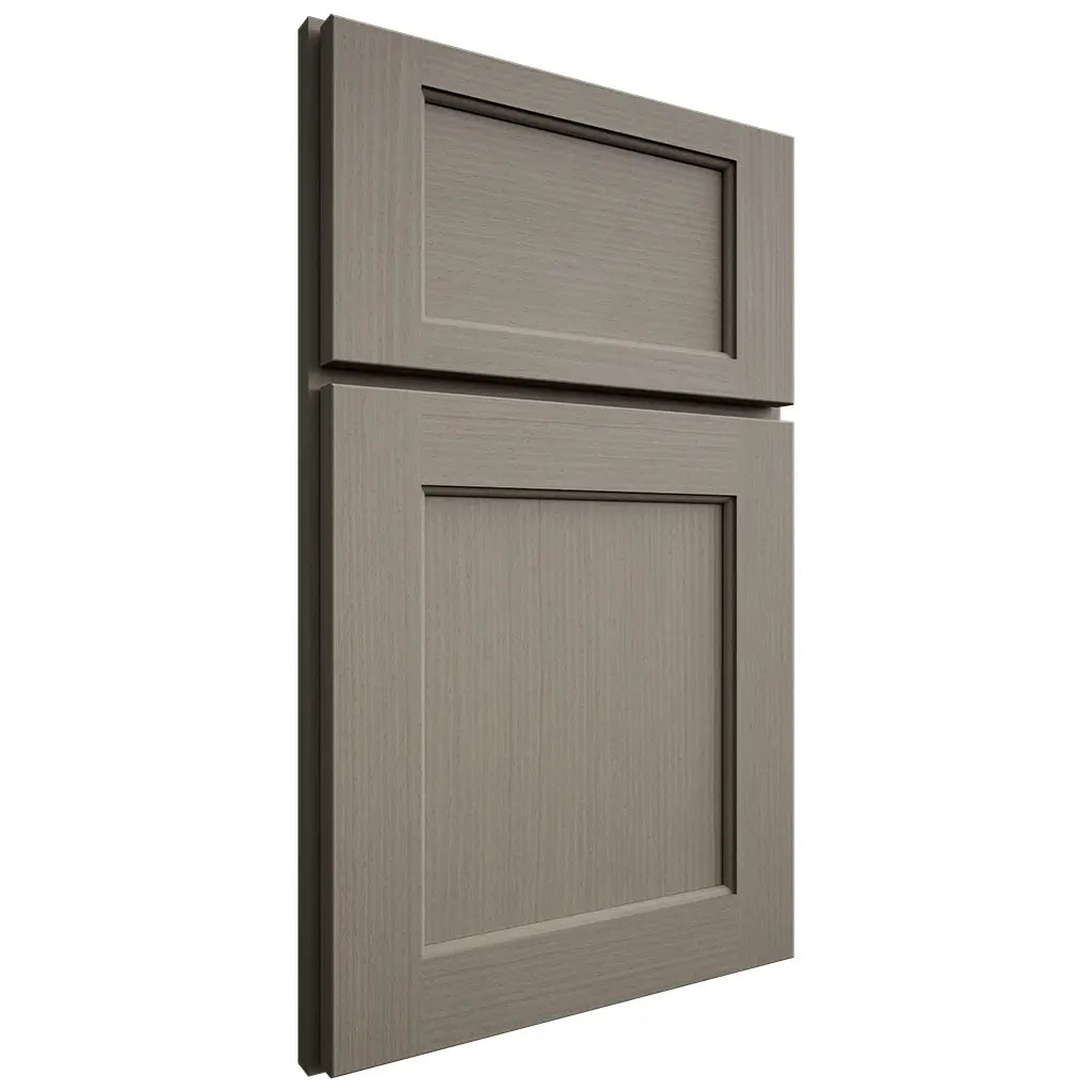 Shiloh Cabinetry Full Overlay Square Flat White Oak Rift Cut Thyme Door