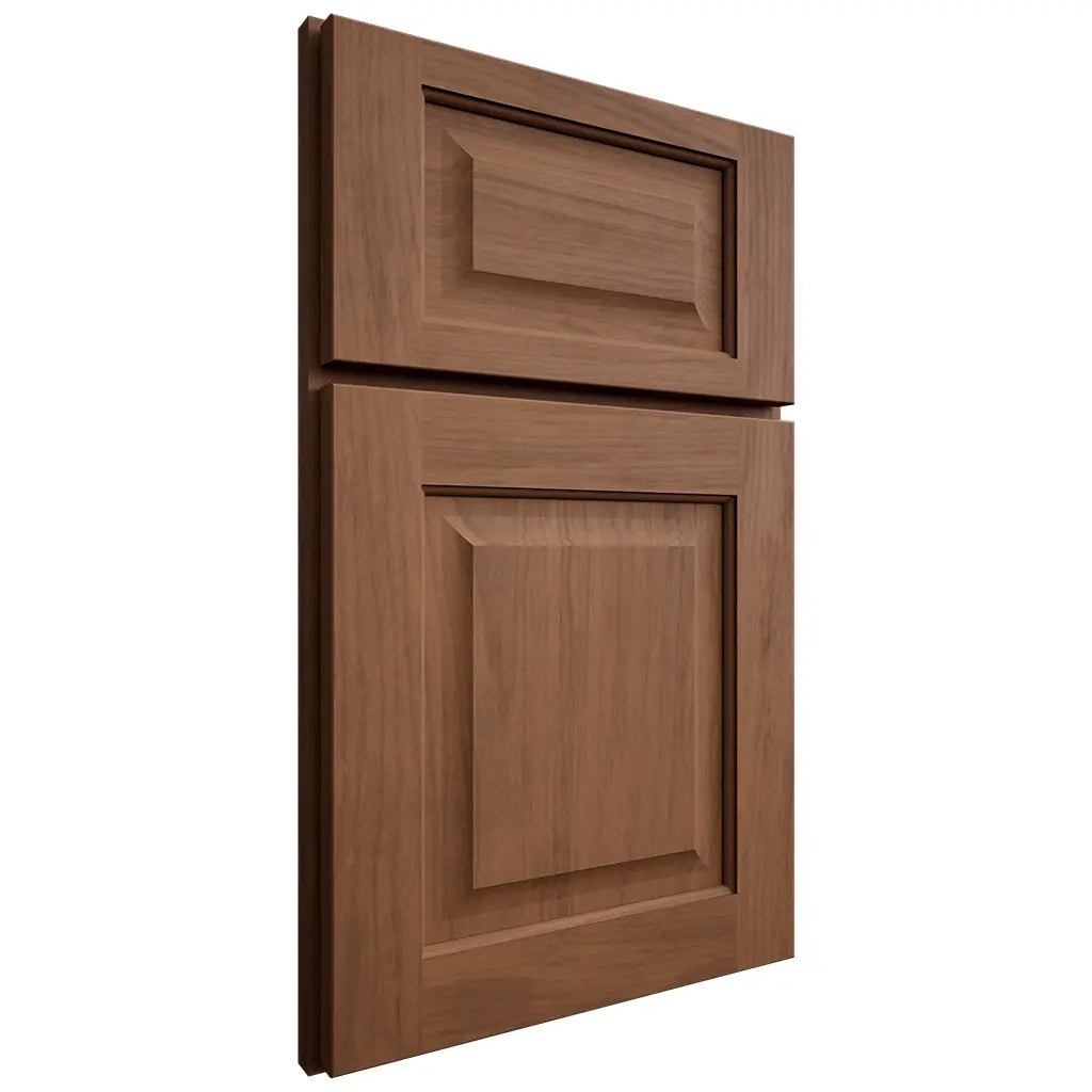 Shiloh Cabinetry Full Overlay Square Raised Alder Plain Cut Cola Door