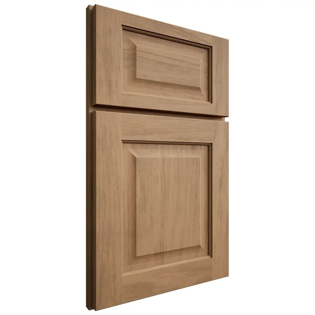 Shiloh Cabinetry Full Overlay Square Raised Alder Plain Cut Dusty Road Door