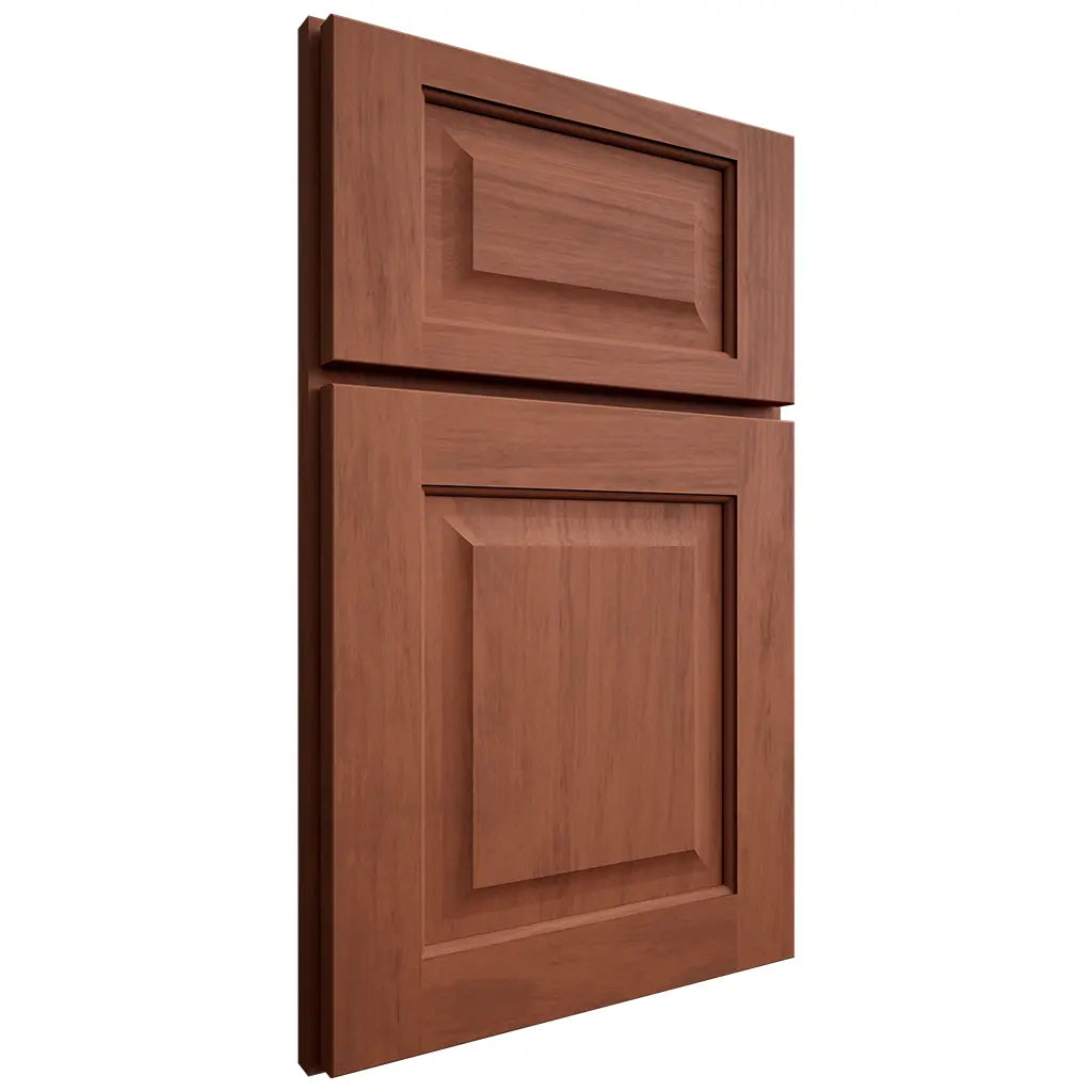 Shiloh Cabinetry Full Overlay Square Raised Alder Plain Cut Sierra Door