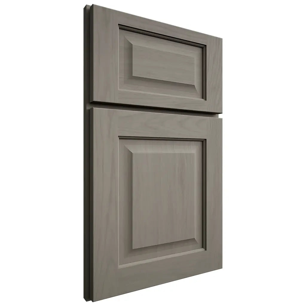 Shiloh Cabinetry Full Overlay Square Raised Alder Plain Cut Thyme Door