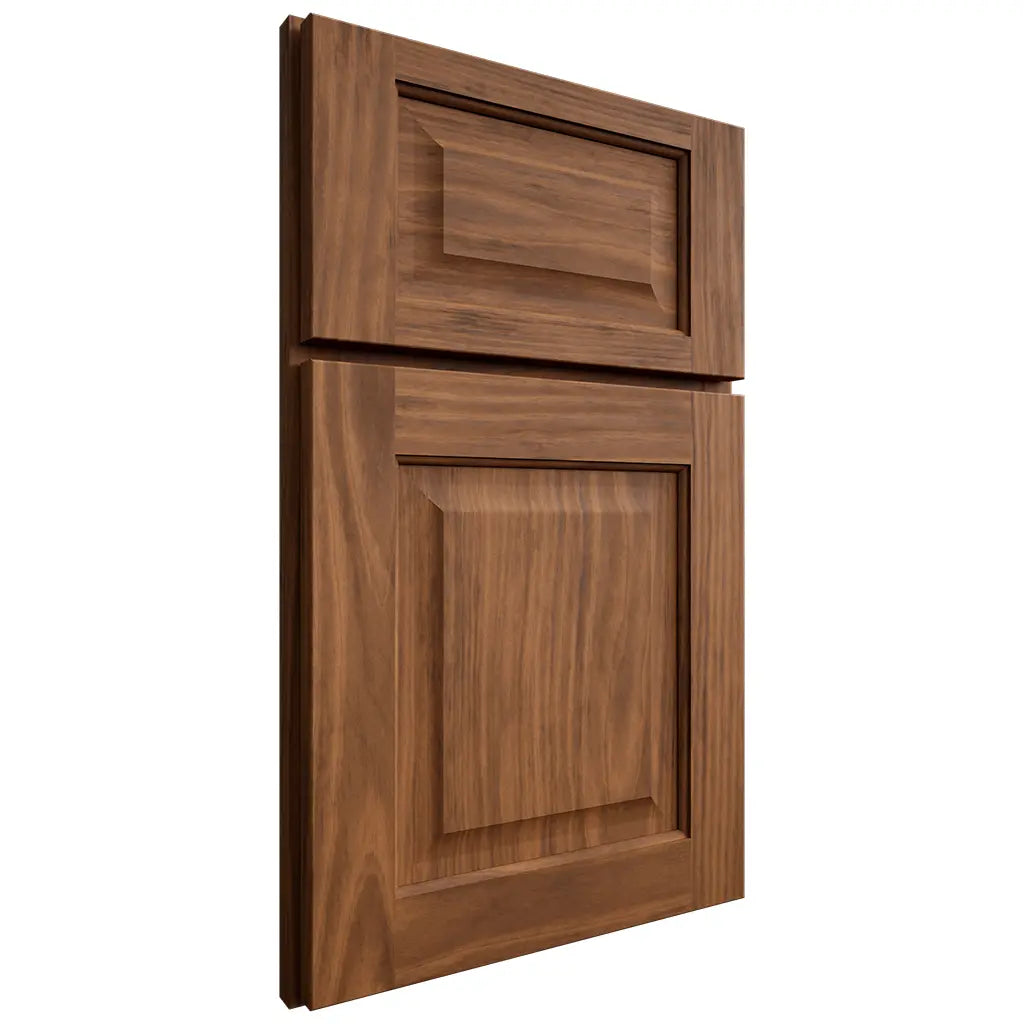 Shiloh Cabinetry Full Overlay Square Raised Cherry Plain Cut Carob Door