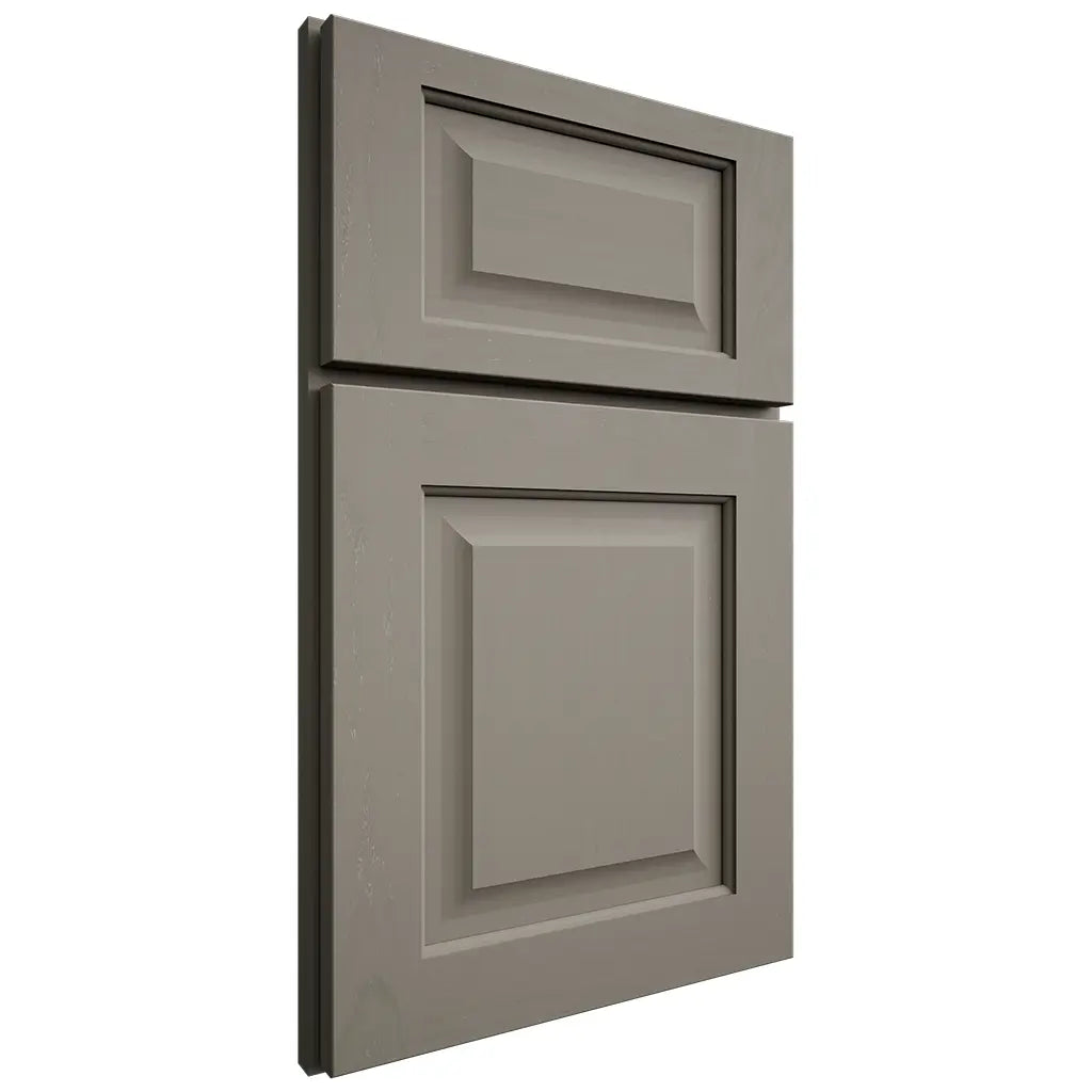 Shiloh Cabinetry Full Overlay Square Raised Maple Plain Cut Thyme Door