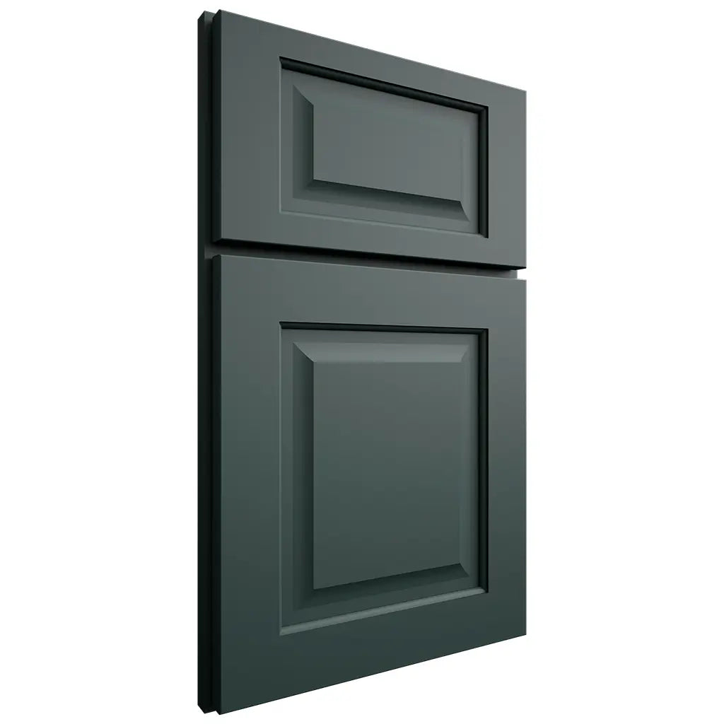 Shiloh Cabinetry Full Overlay Square Raised Paintable Billiard Green Door