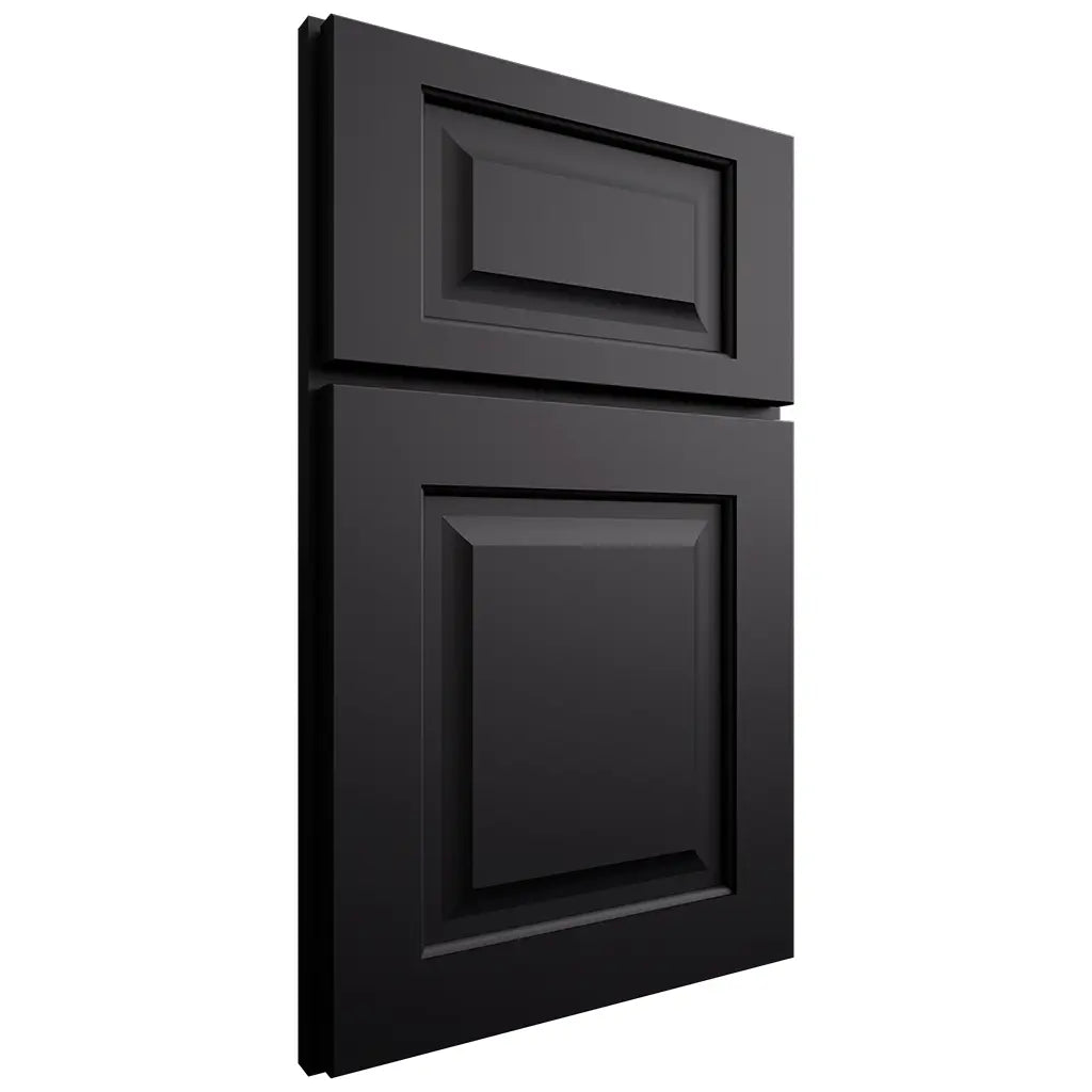 Shiloh Cabinetry Full Overlay Square Raised Paintable Black Door