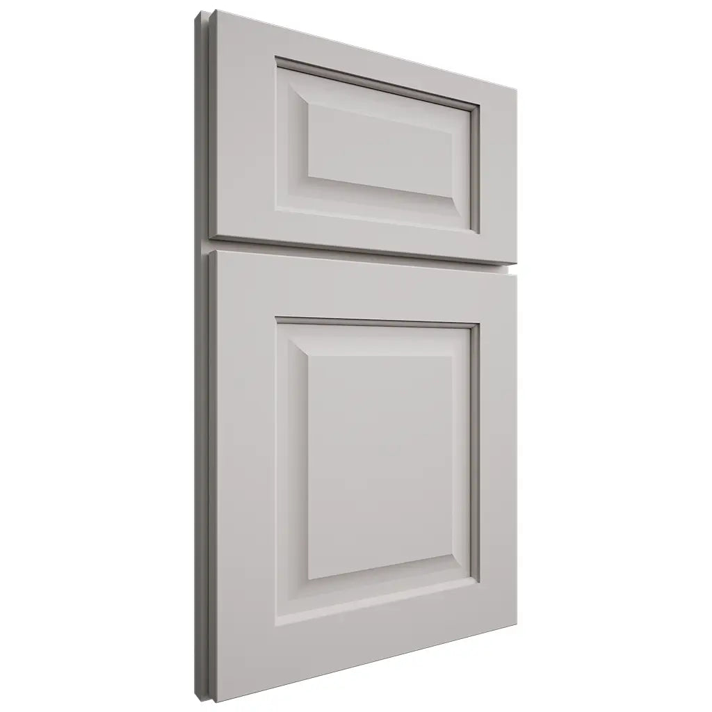 Shiloh Cabinetry Full Overlay Square Raised Paintable Mindful Gray Door