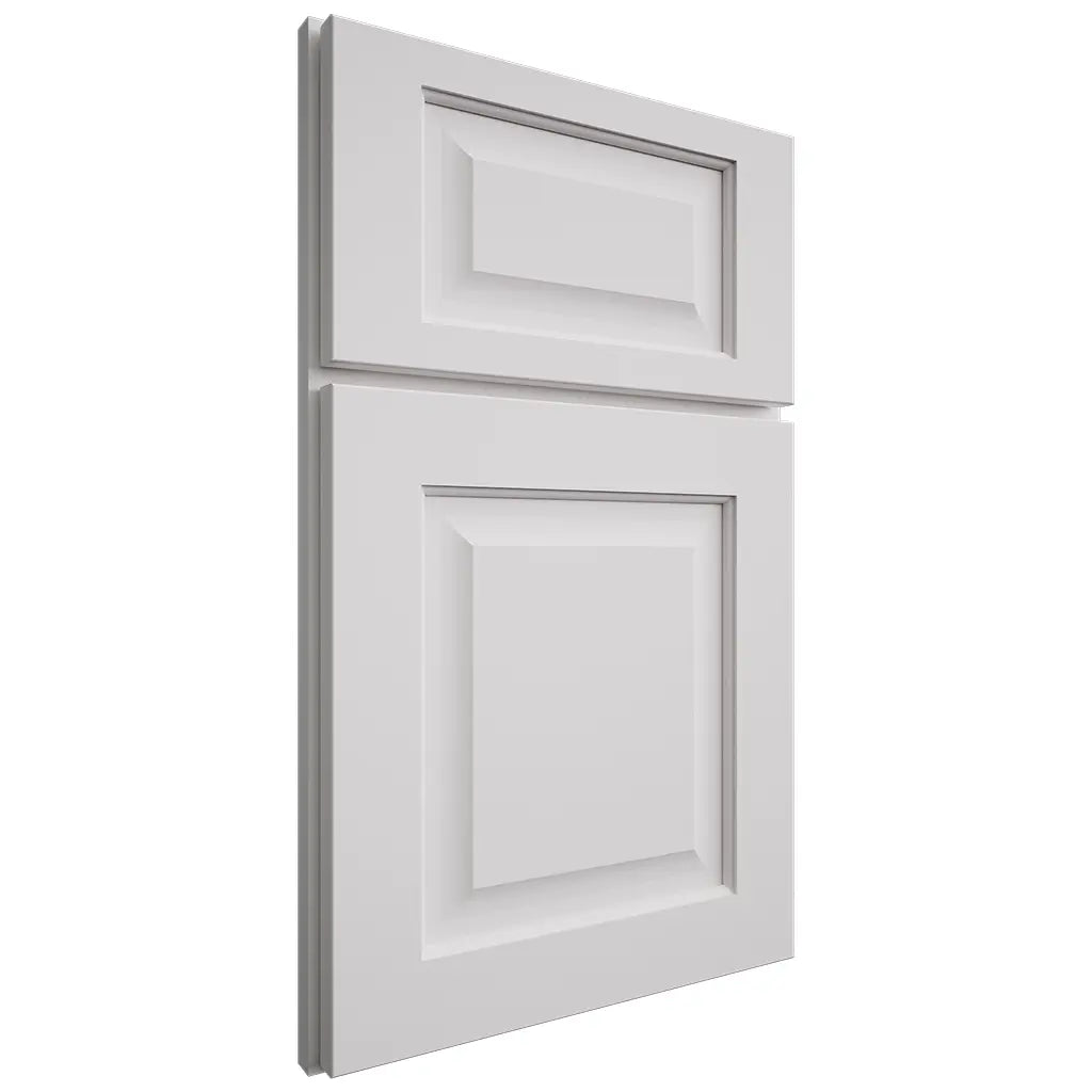 Shiloh Cabinetry Full Overlay Square Raised Paintable Polar Door