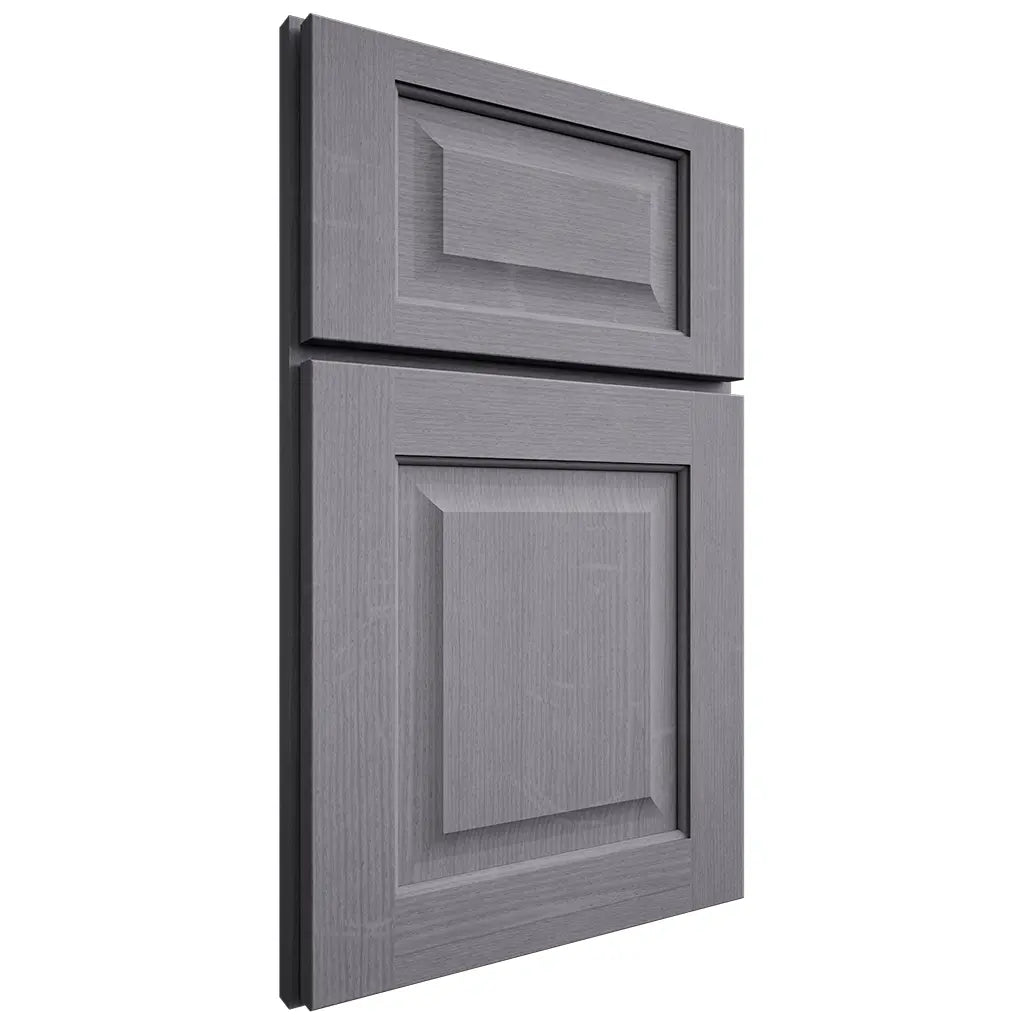 Shiloh Cabinetry Full Overlay Square Raised White Oak Quarter Sawn Cadet Door