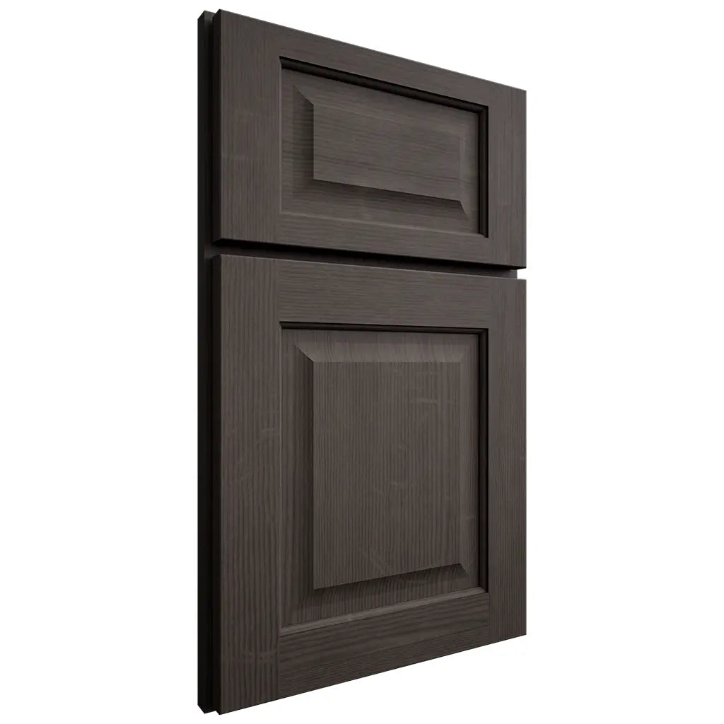 Shiloh Cabinetry Full Overlay Square Raised White Oak Quarter Sawn Creekside Door