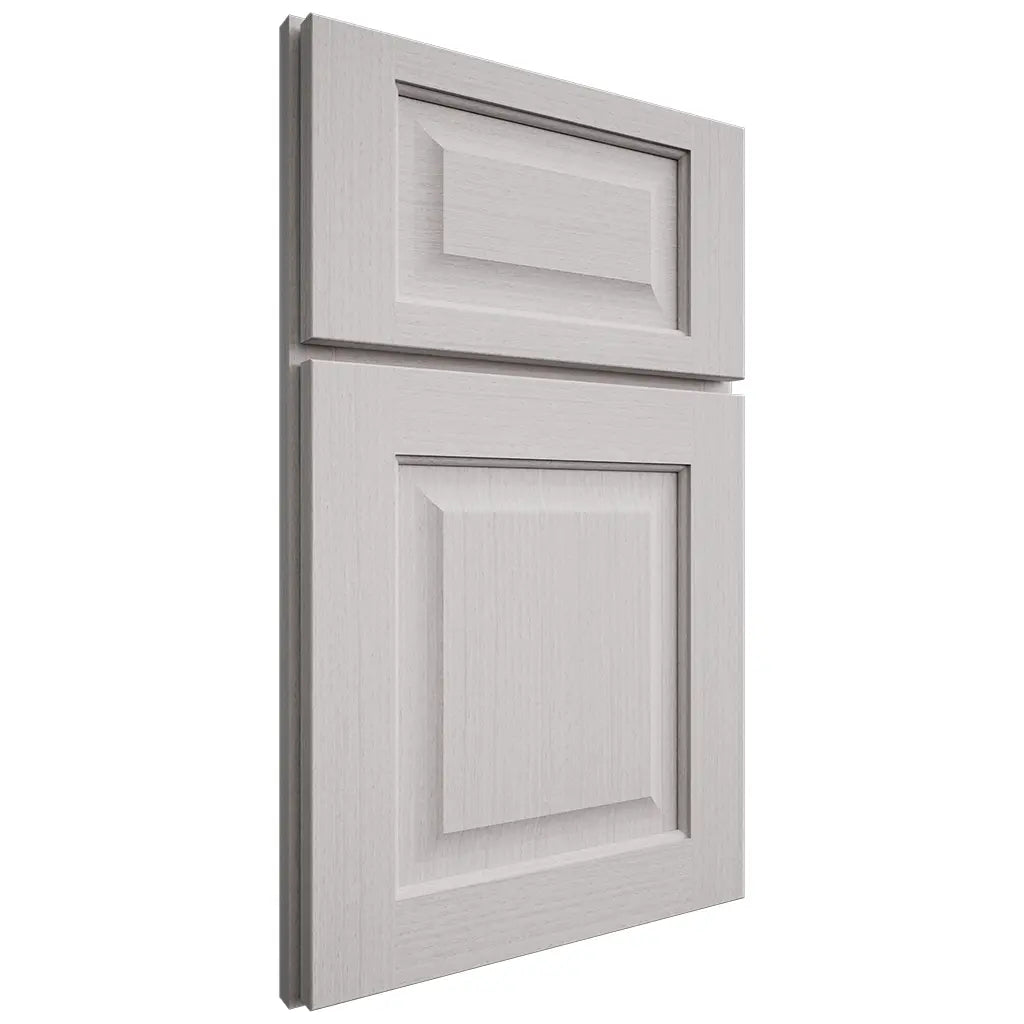 Shiloh Cabinetry Full Overlay Square Raised White Oak Rift Cut Cotton Door