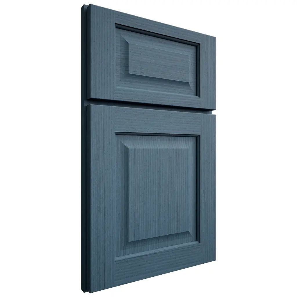 Shiloh Cabinetry Full Overlay Square Raised White Oak Rift Cut Hudson Door