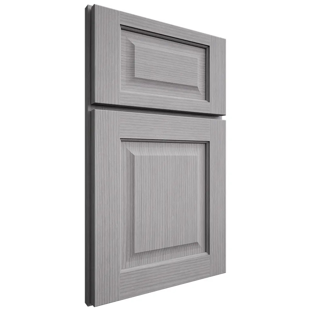 Shiloh Cabinetry Full Overlay Square Raised White Oak Rift Cut Stratus Door