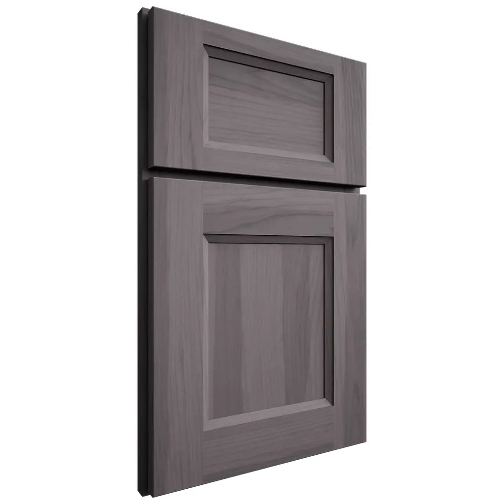 Shiloh Cabinetry Full Overlay Statesville Hickory Plain Cut Cadet Door